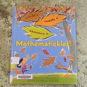 Mathematickles Poetry Betsy Franco Children's Poem Picture Book Homeschool